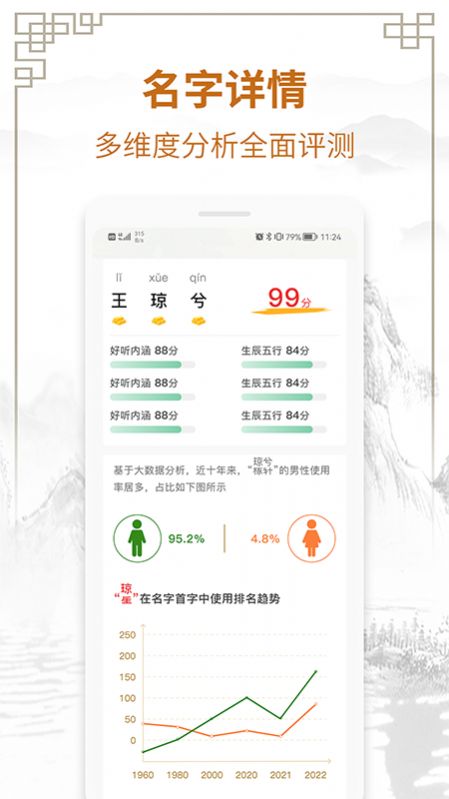 周易测名字打分app