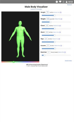 bodyvisualizer身材模拟器