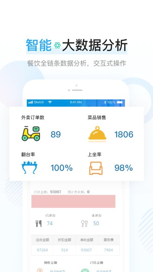 餐行健智慧管家app