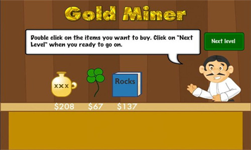 黄金矿工单人版游戏